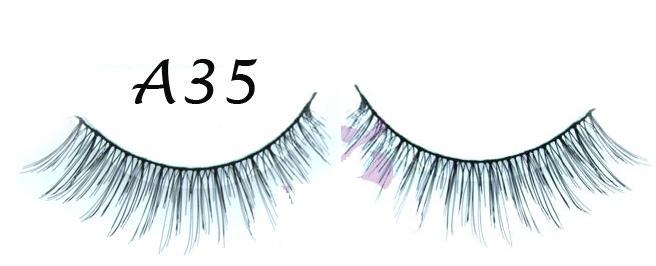 Reusable Thick False Eyelashes For Lady's Daily Life #A35