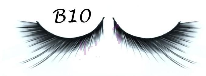 Dramatic False Eyelash with Wispy Polished Tip #B10