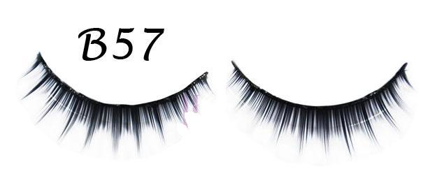 New Pointed Black Eyelash with Wispy Effect #B57